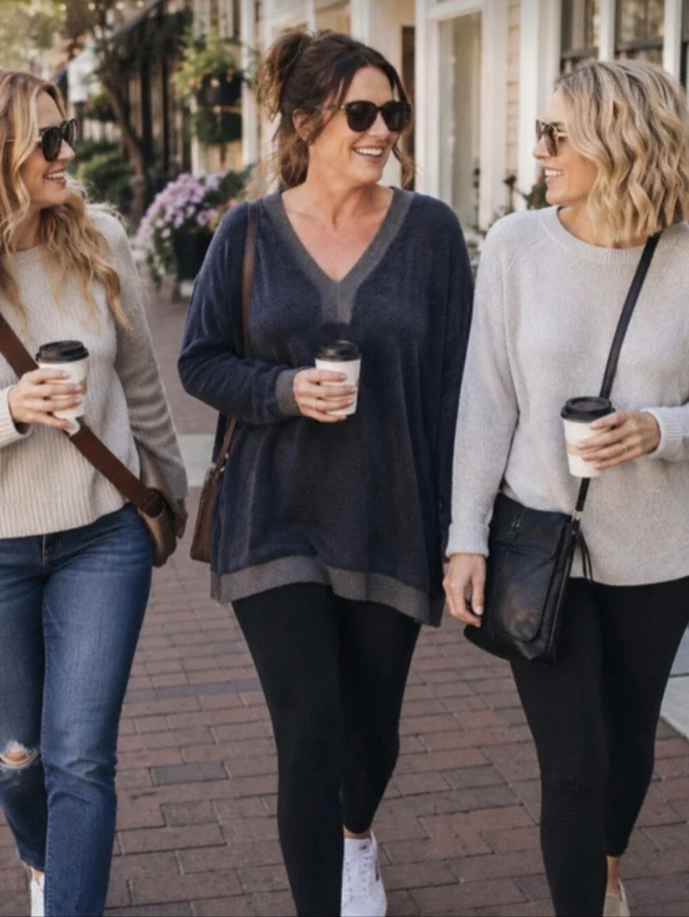 Barefoot Dreams Cozy Chic V Neck 1X